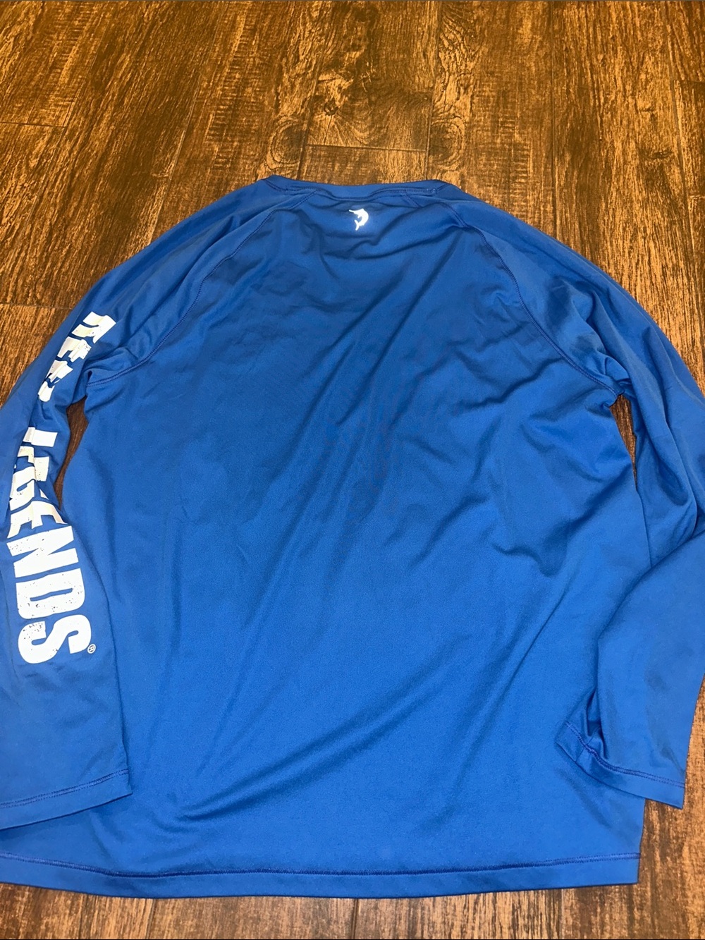 Reel Legends Men’s Blue Long Sleeve Performance Fishing Shirt Size Large - Picture 5 of 5